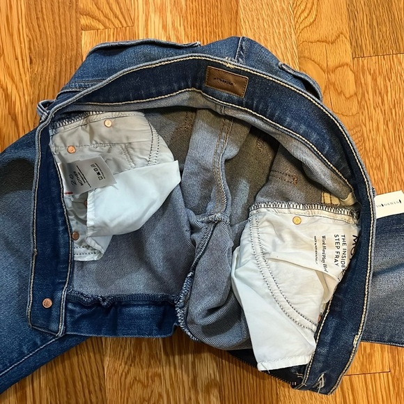 MOTHER The Insider Crop Step Fray Size 28 NWT - Picture 11 of 15
